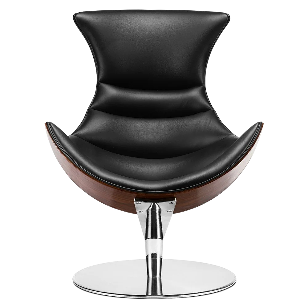 Krēsls Dot Design Vasto ar kāju balstu dabīga āda 73x99x52 cm - N1 Home