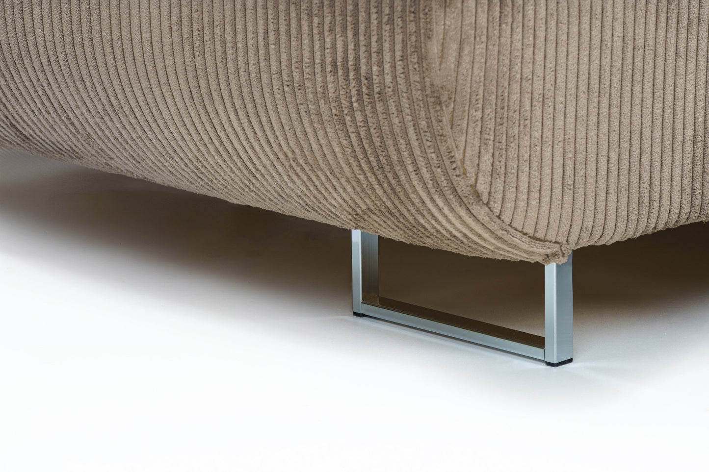 Dīvāns TOKYO velvet kreisais stūris 277/76-98/201 cm bēšs - N1 Home