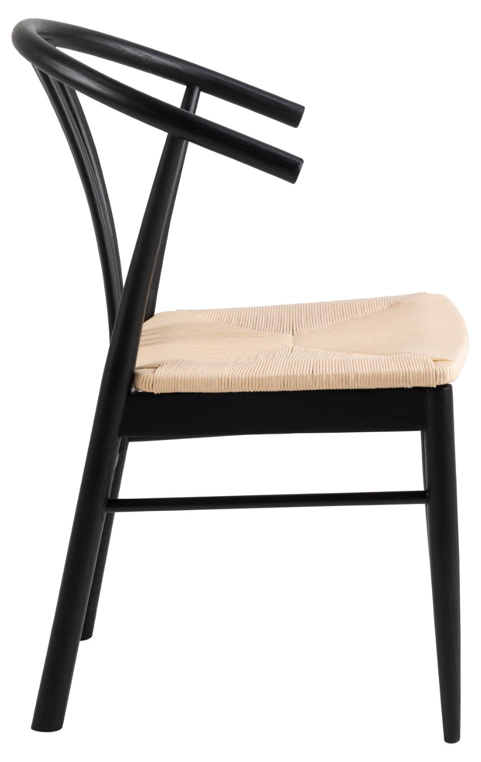 Krēsls Iyo 54/54/83 cm melns - N1 Home