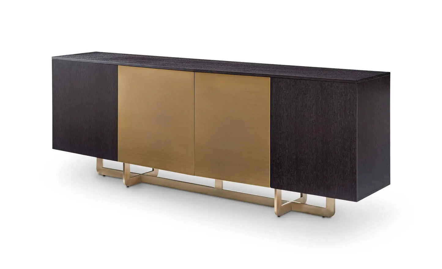 Kumode Dax 4-durvju Richmond Interiors 80/220/45 cm ogles krāsā - N1 Home