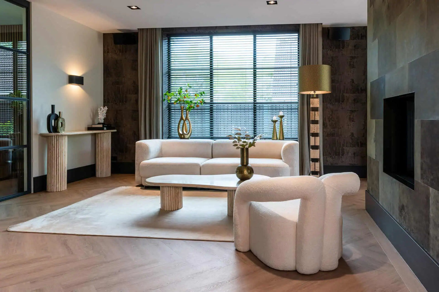 Консоль La Cantera Richmond Interiors 85/160/38 см бежевый