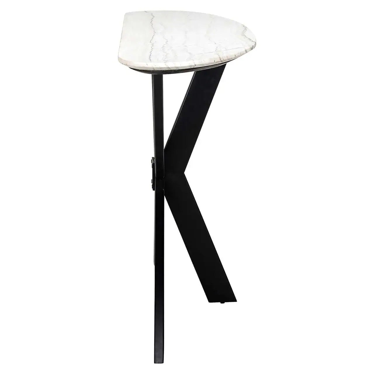 Konsole Trocadero Richmond Interiors 76/132/35 cm balts