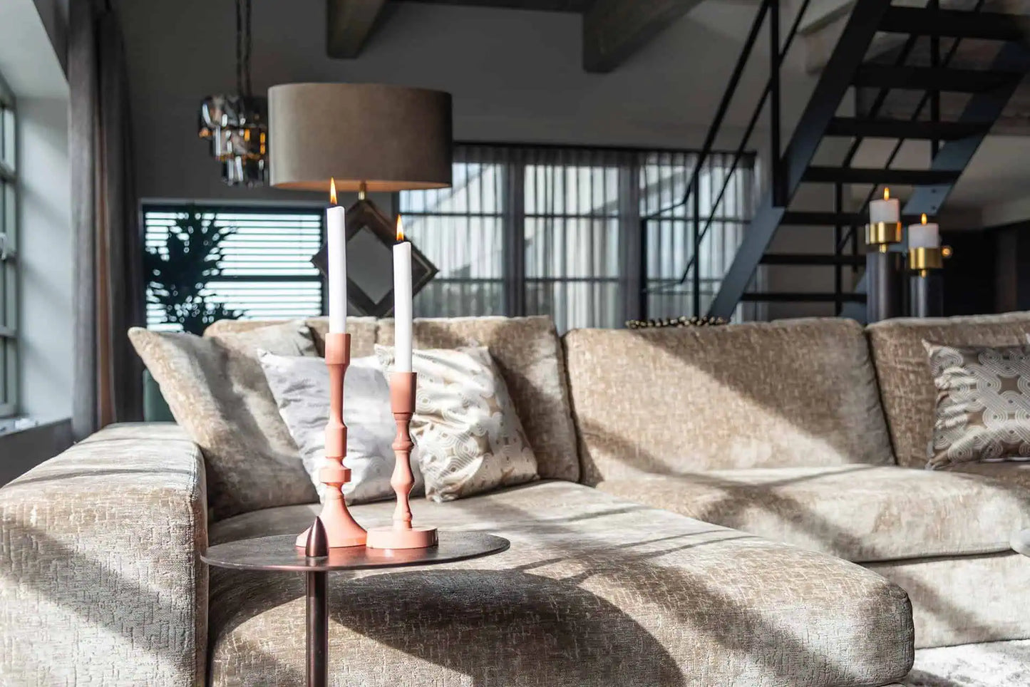 Столик Barron Richmond Interiors 54/37/37 см бронза