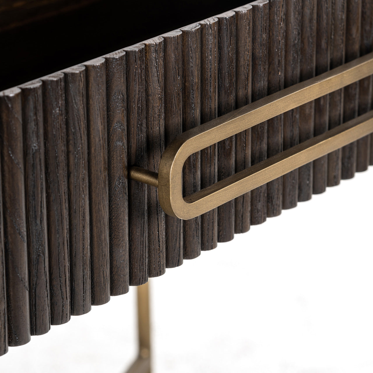 Konsole Luxor Richmond Interiors 81/110/42 cm brūns