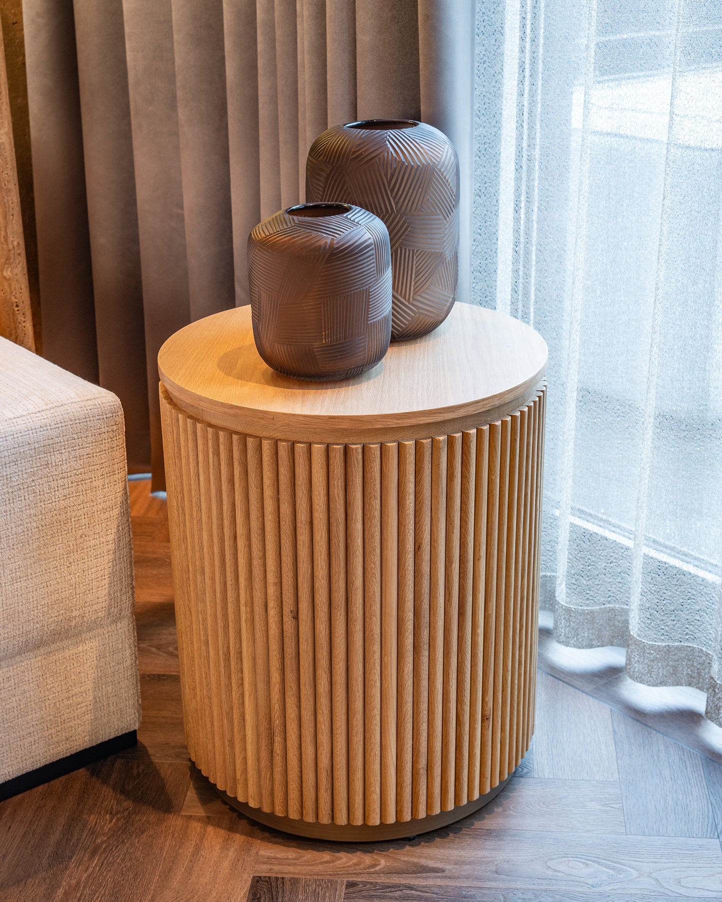 Столик Belfort Richmond Interiors 60/50/50 см натуральный дуб