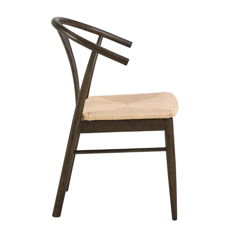Krēsls Iyo 54/54/83 cm matēts dūmu - N1 Home