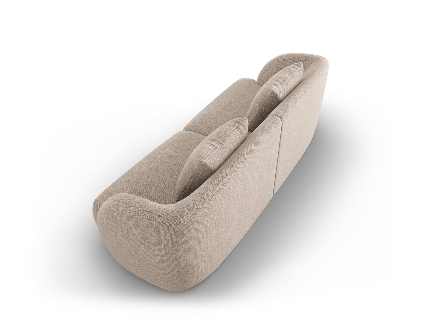 Dīvāns Cosmopolitan Design Tulum 184x85x74 bēšs - N1 Home