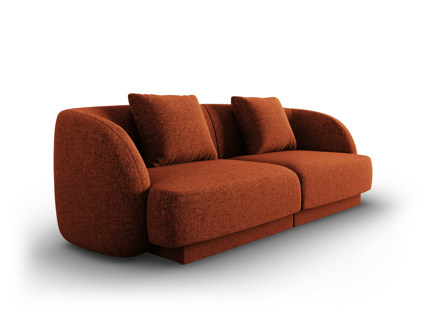 Dīvāns Cosmopolitan Design Tulum 184x85x74 terrakota - N1 Home