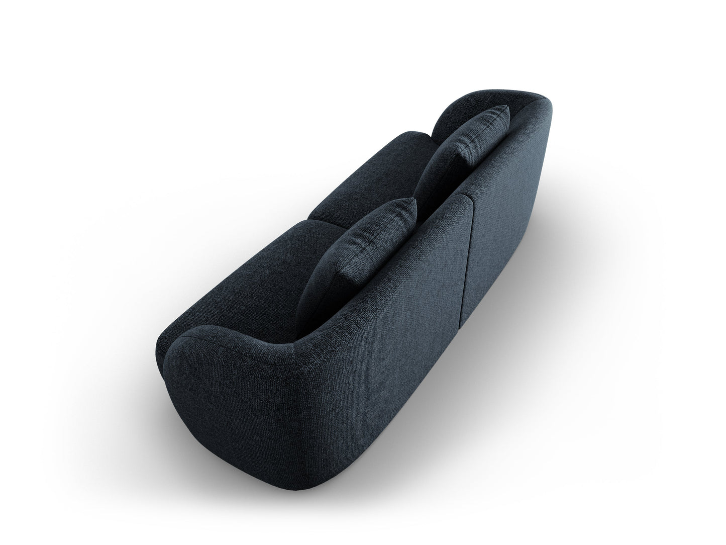 Dīvāns Cosmopolitan Design Tulum 184x85x74 tumši zils - N1 Home