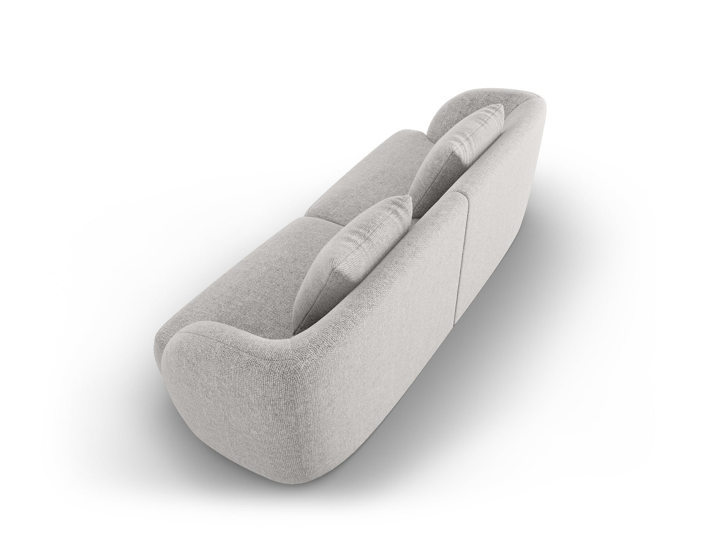 Dīvāns Cosmopolitan Design Tulum 184x85x74 pelēks - N1 Home