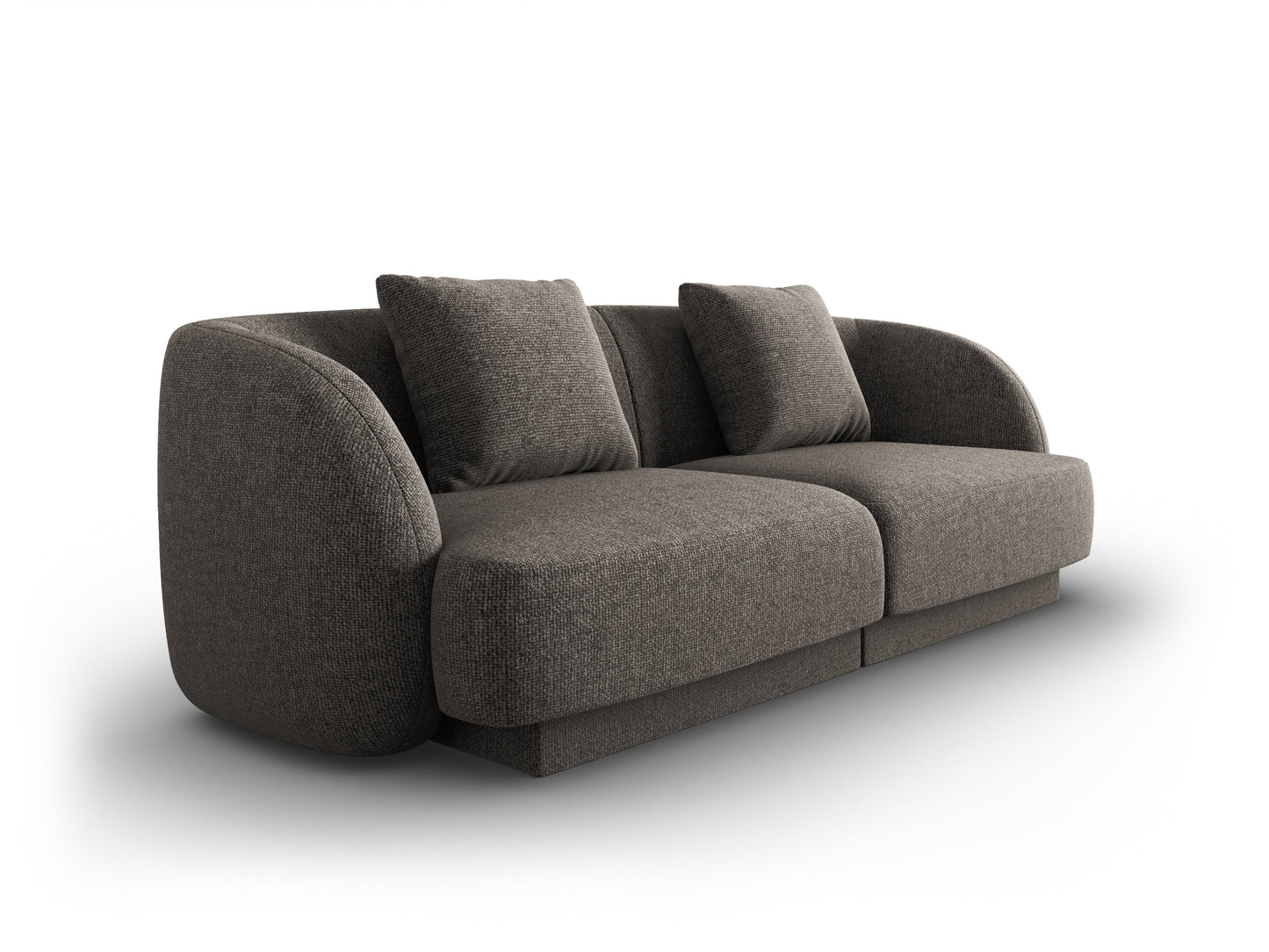Dīvāns Cosmopolitan Design Tulum 184x85x74 tumši pelēks - N1 Home