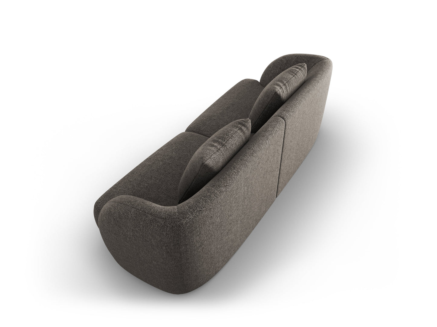 Dīvāns Cosmopolitan Design Tulum 184x85x74 tumši pelēks - N1 Home