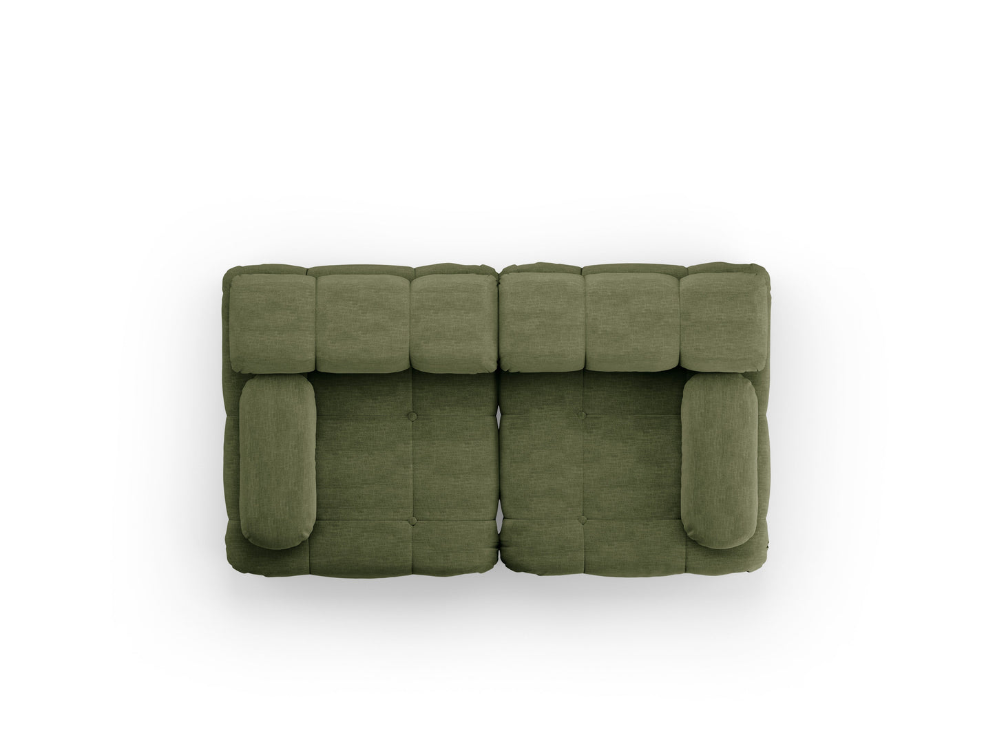 Dīvāns Cosmopolitan Design Ferento 192x96x71 tumši zaļs - N1 Home