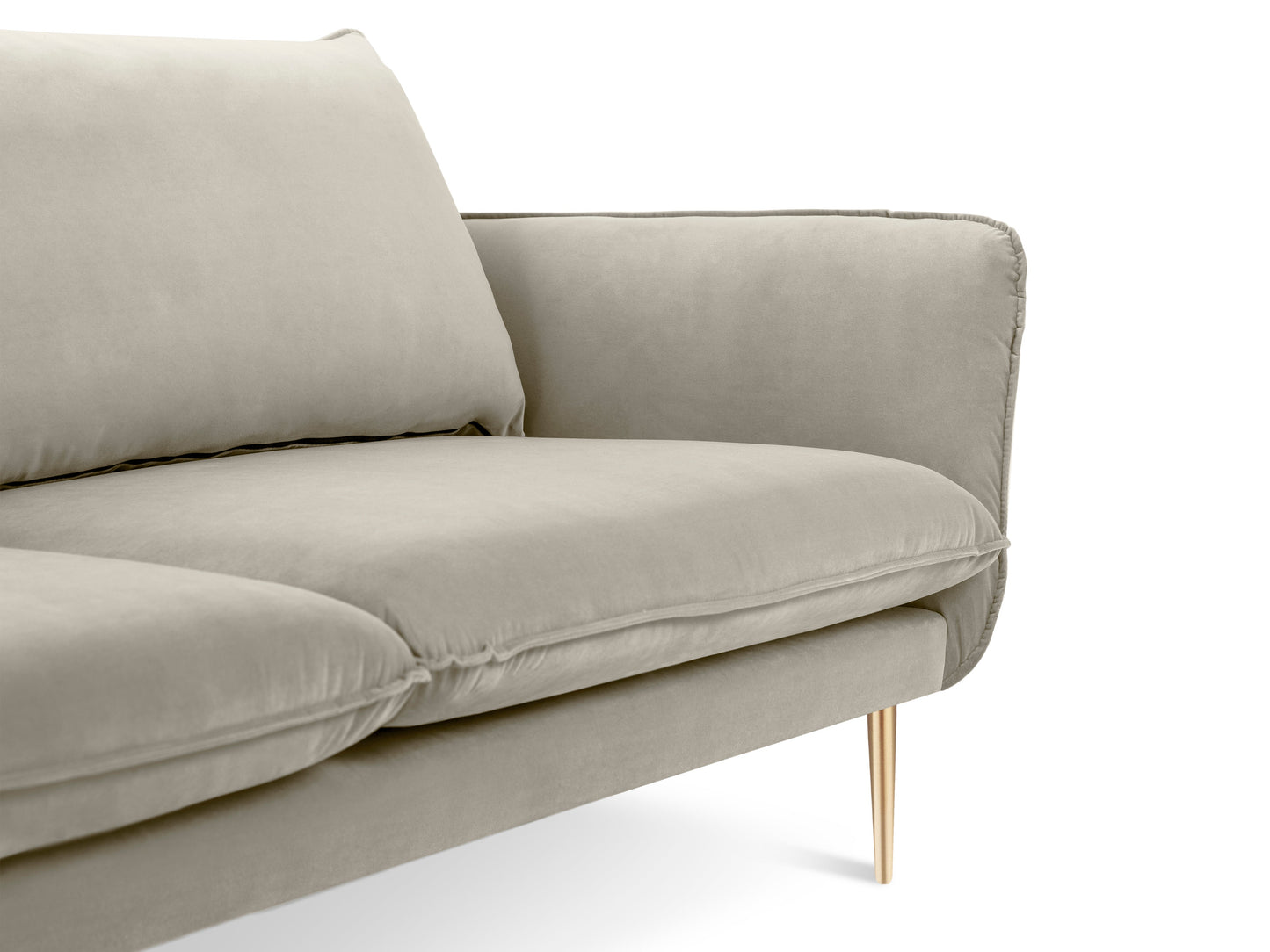 Dīvāns Cosmopolitan Design Vienna 200x92x95 cm bēšs - N1 Home