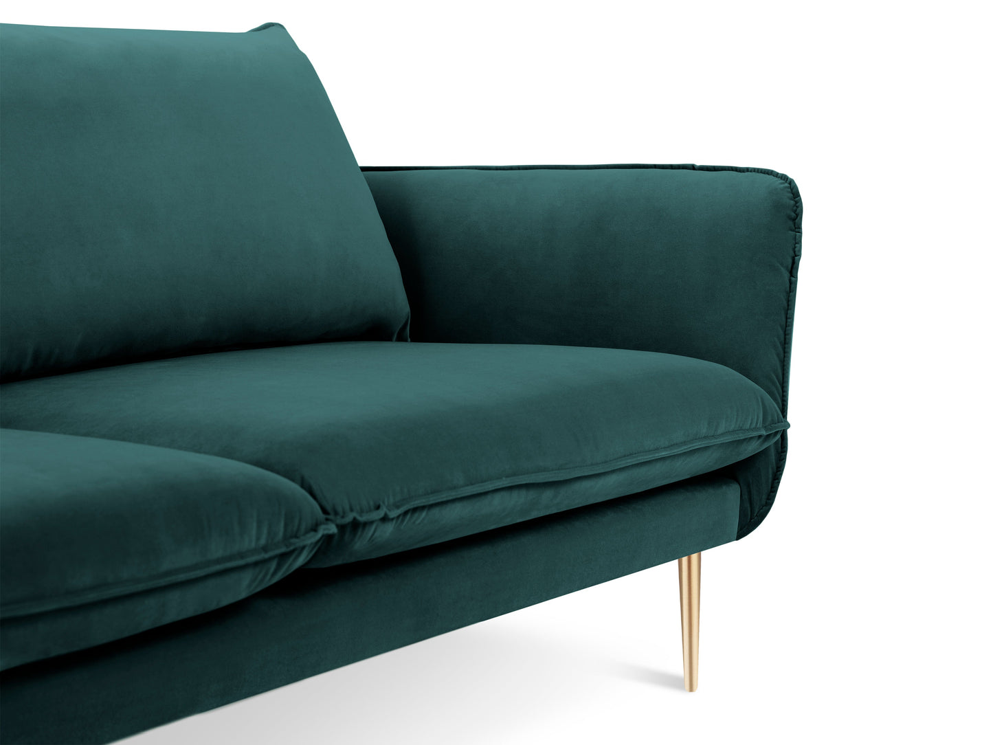 Dīvāns Cosmopolitan Design Vienna 200x92x95 cm jūras zaļs - N1 Home
