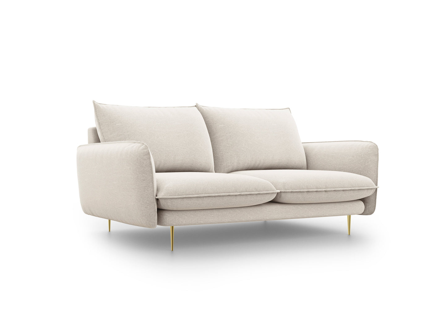 Dīvāns Cosmopolitan Design Vienna 160x92x95 cm krēms - N1 Home