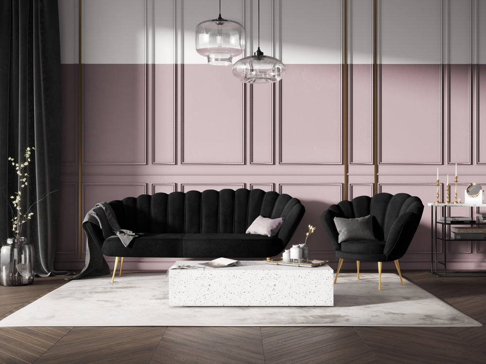 Dīvāns Kingston Cosmopolitan design 224x95x85 cm Ma 2219/3 kāju krāsas - N1 Home
