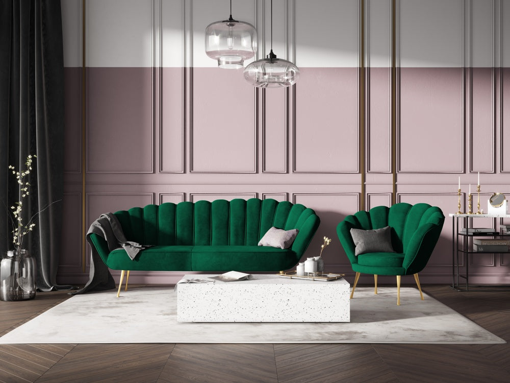 Dīvāns Kingston Cosmopolitan design 224x95x85 cm Ma 2225/3 kāju krāsas - N1 Home