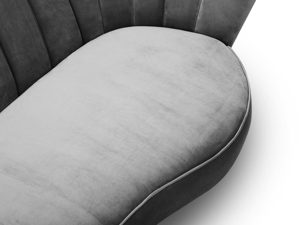 Dīvāns Kingston Cosmopolitan design 224x95x85 cm Riv 91/3 kāju krāsas - N1 Home