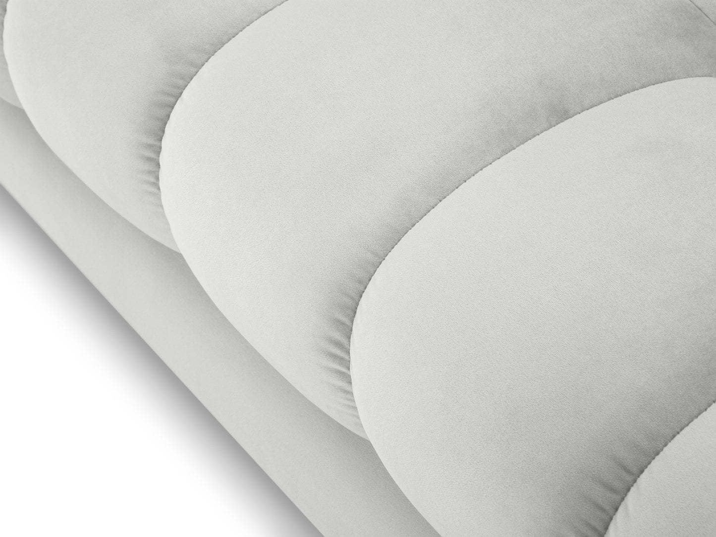 Dīvāns Cosmopolitan Design Bali 177x92x75 cm gaiši pelēks - N1 Home