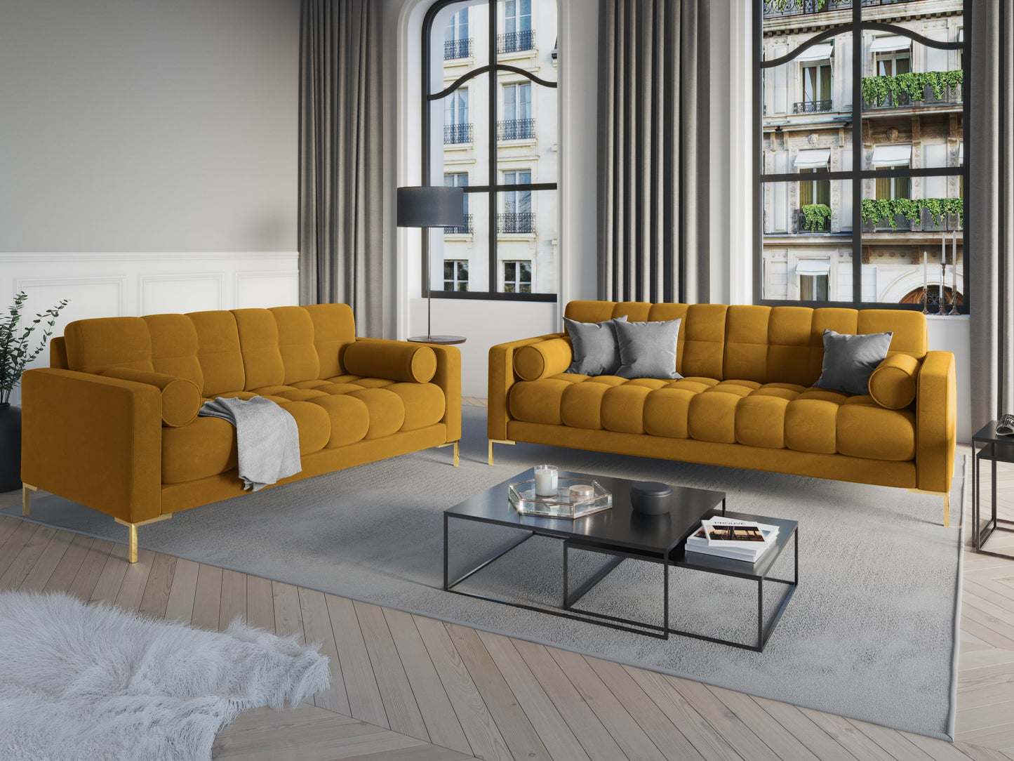 Dīvāns Cosmopolitan Design Bali 177x92x75 cm sinepes - N1 Home