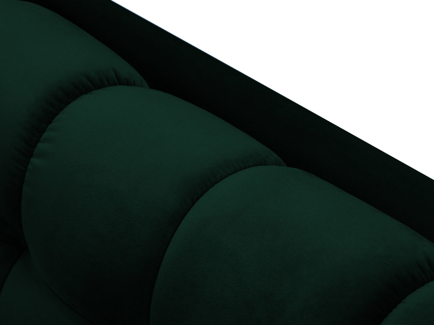 Dīvāns Cosmopolitan Design Bali 177x92x75 cm tumši zaļs - N1 Home