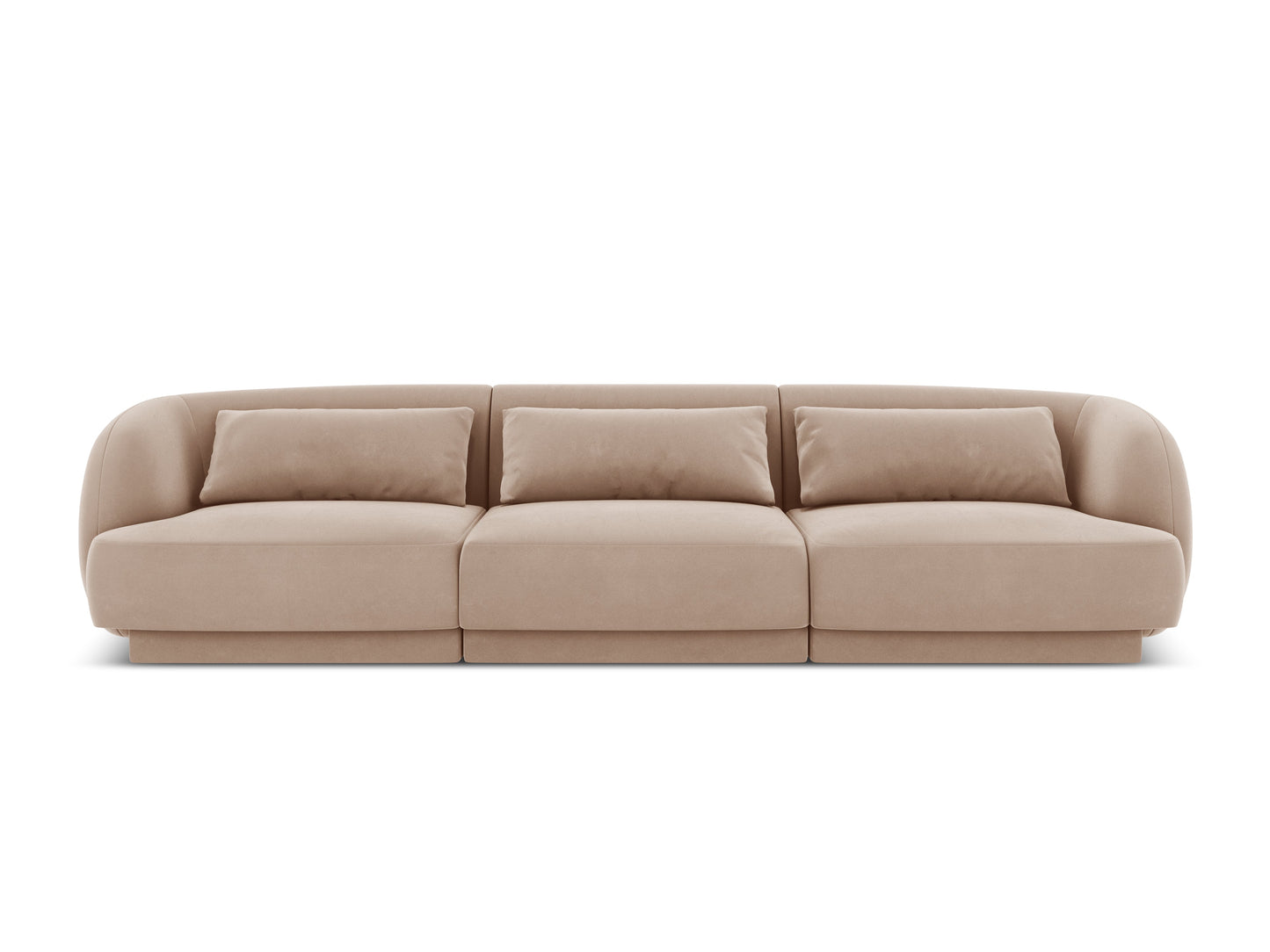 Dīvāns Cosmopolitan Design Tulum 259x85x74 cm bēšs - N1 Home