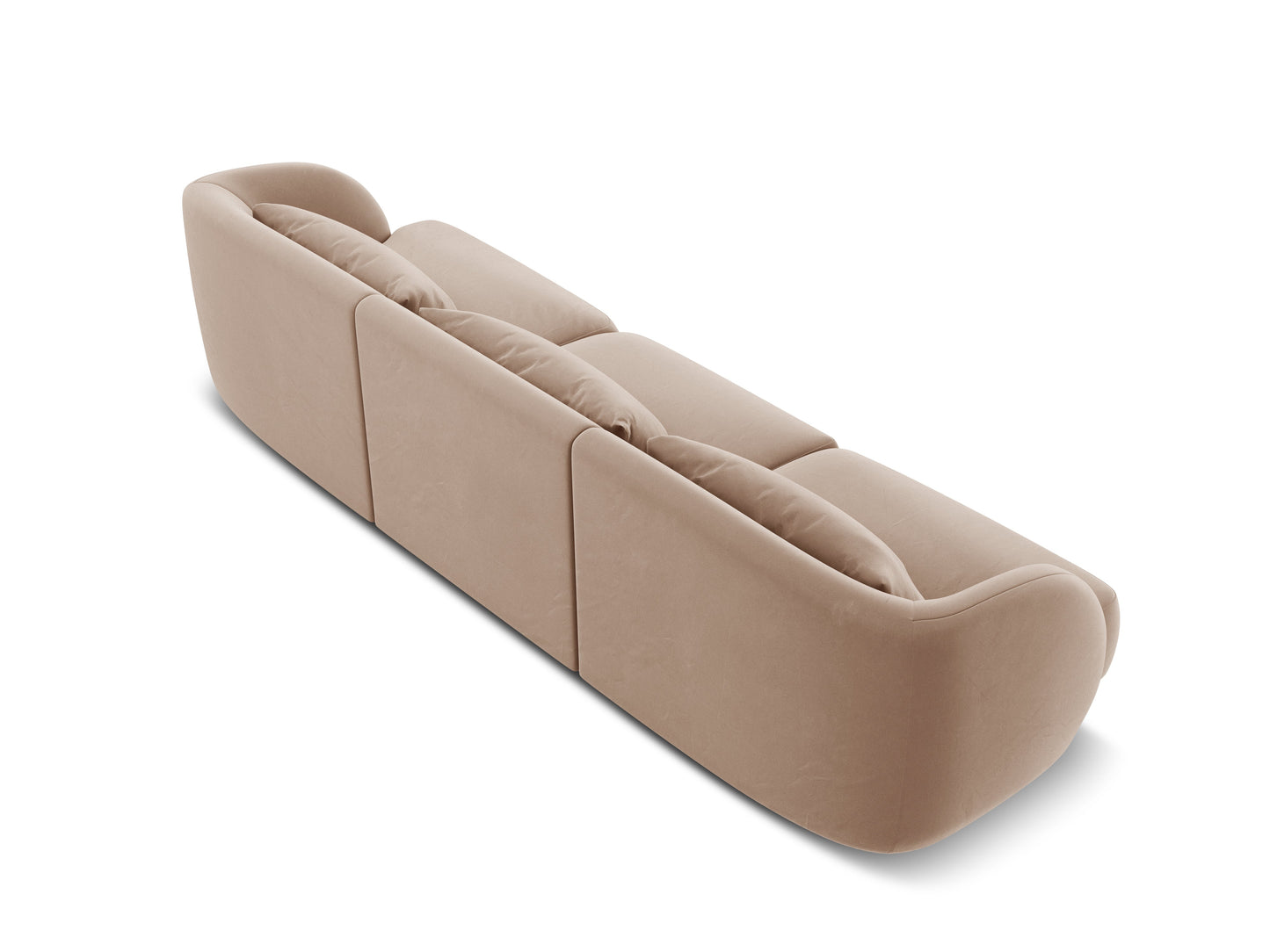 Dīvāns Cosmopolitan Design Tulum 259x85x74 cm bēšs - N1 Home