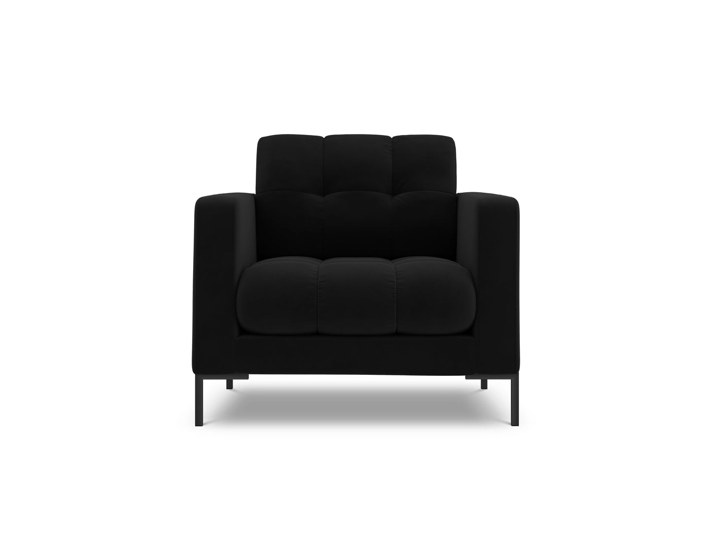 Atzveltnes krēsls Cosmopolitan Design Bali 87x92x75 cm melns - N1 Home