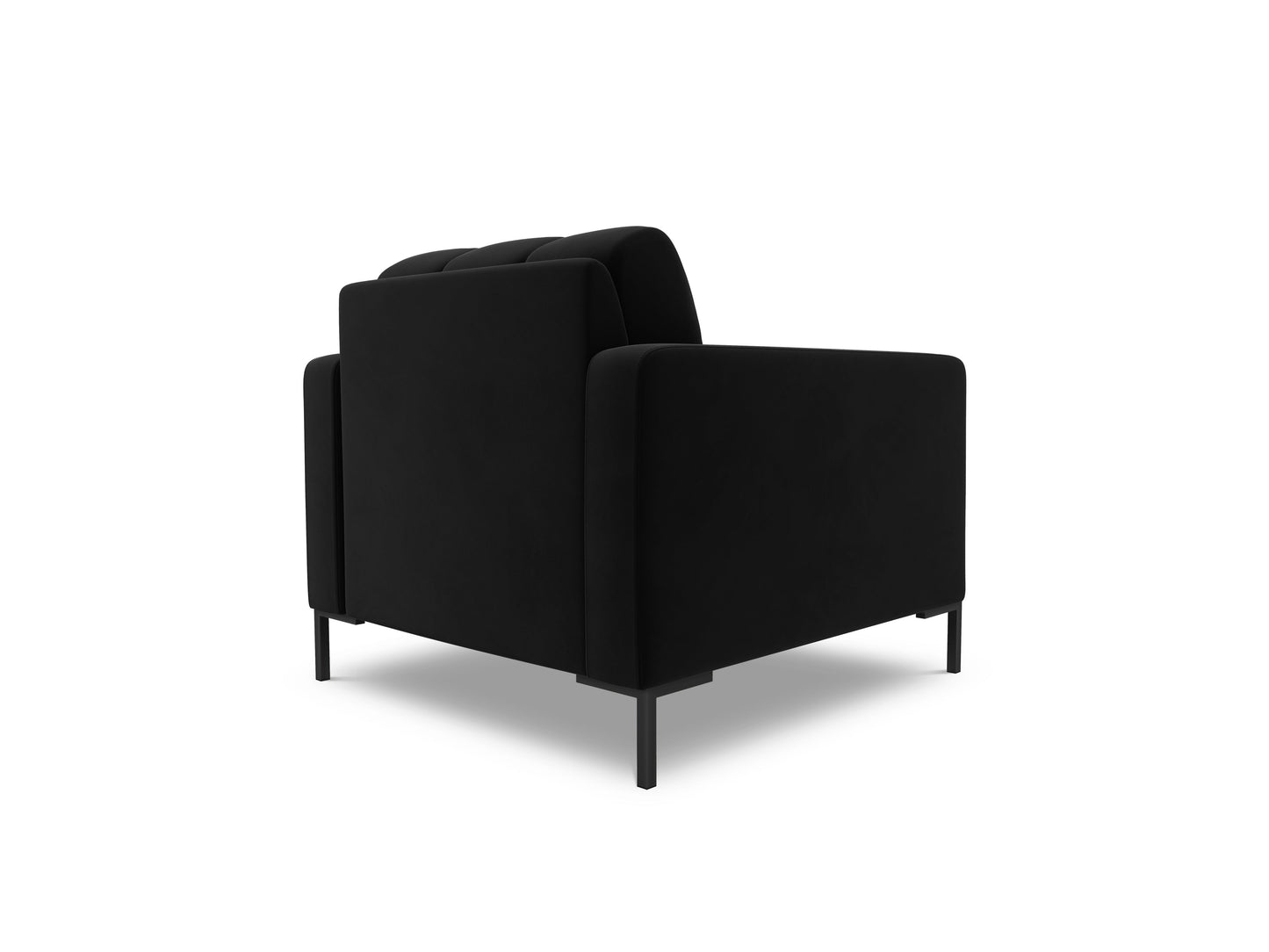 Atzveltnes krēsls Cosmopolitan Design Bali 87x92x75 cm melns - N1 Home