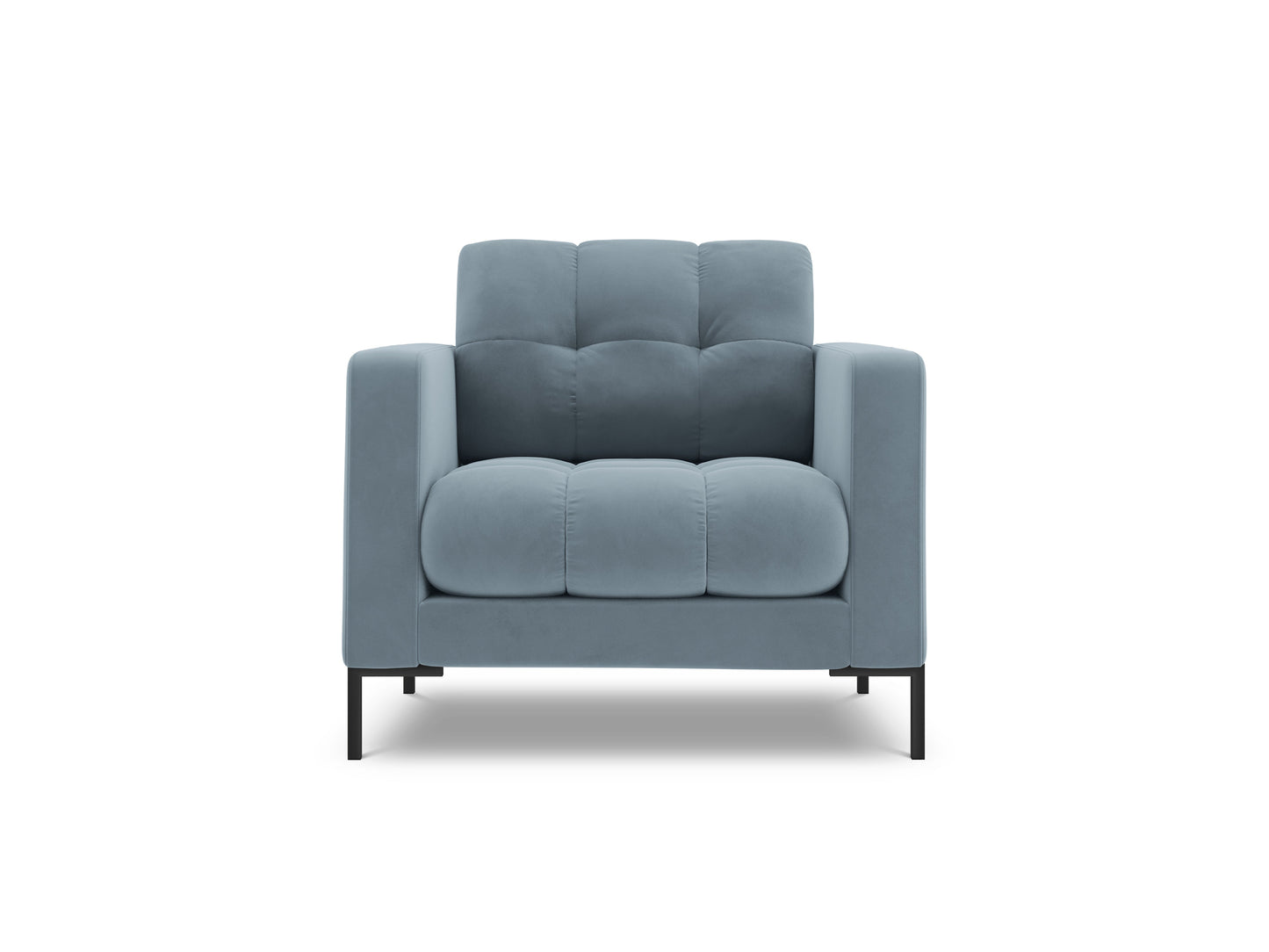 Atzveltnes krēsls Cosmopolitan Design Bali 87x92x75 cm gaiši zils - N1 Home