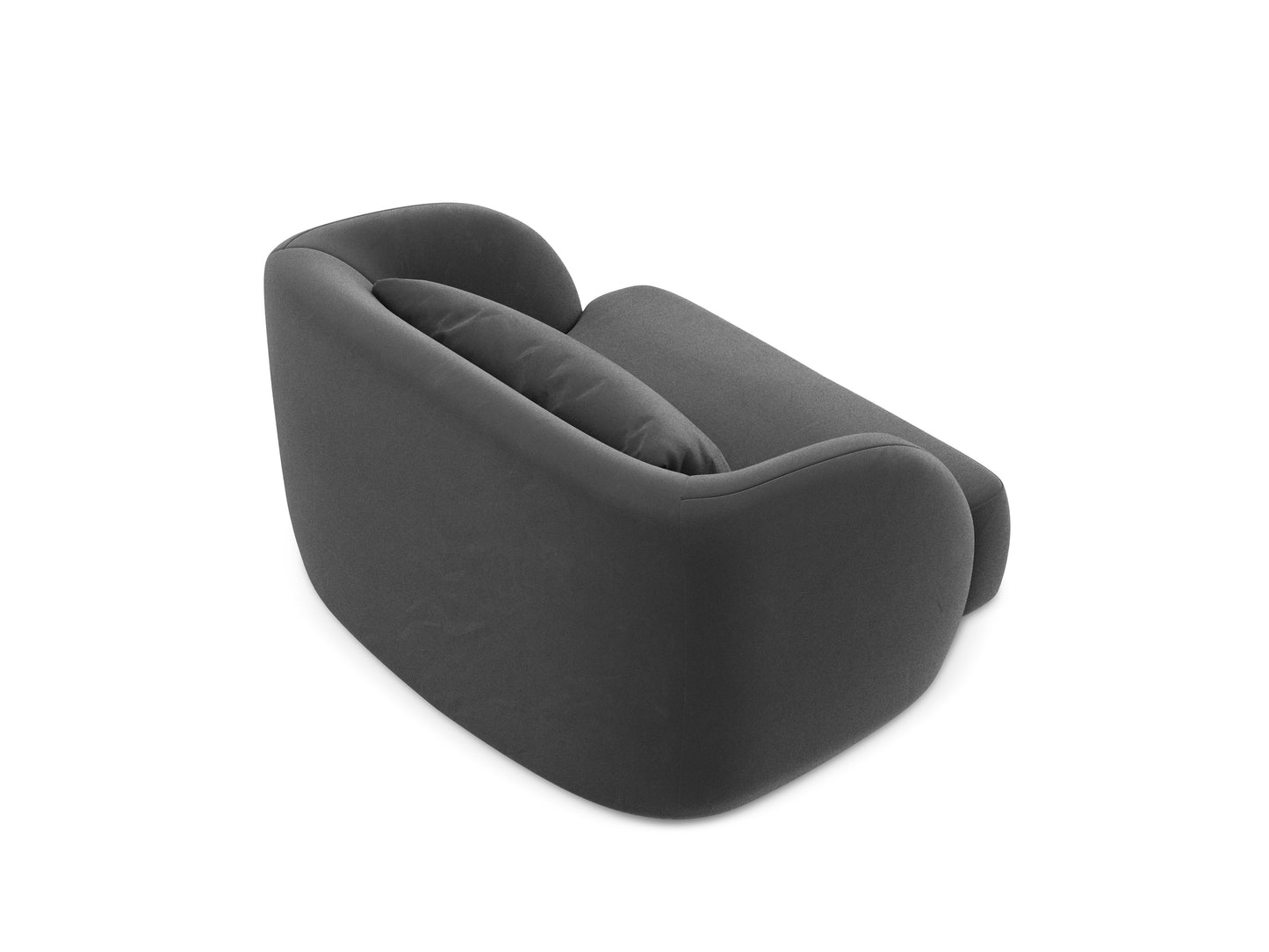 Atzveltnes krēsls Cosmopolitan Design Tulum 109x85x74 tumši pelēks - N1 Home