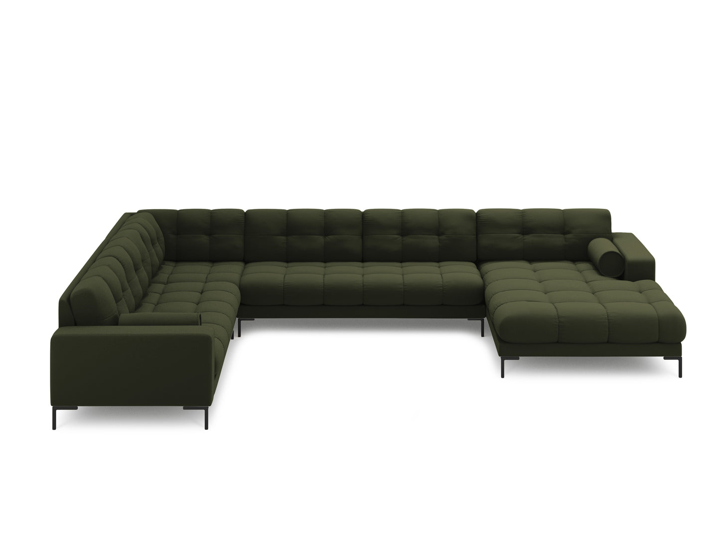 Dīvāns Cosmopolitan Design Bali 327x256x75 cm tumši zaļš - N1 Home