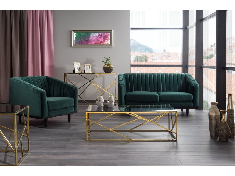 Escada B kafijas galdiņš zelts - N1 Home