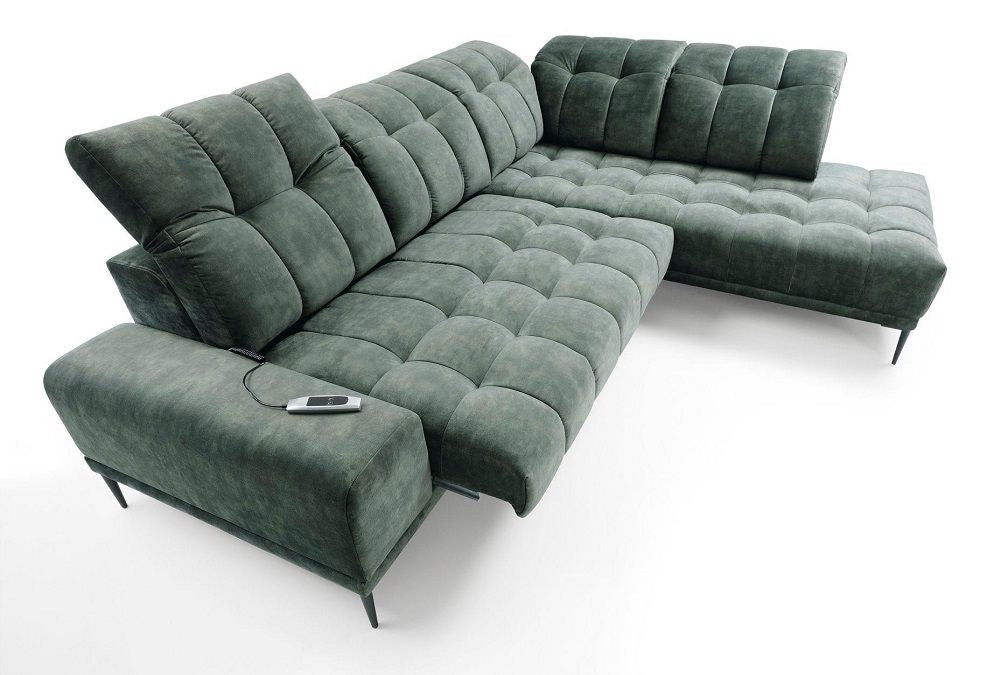 Dīvāns Gren 284/234/107 cm zaļš - N1 Home