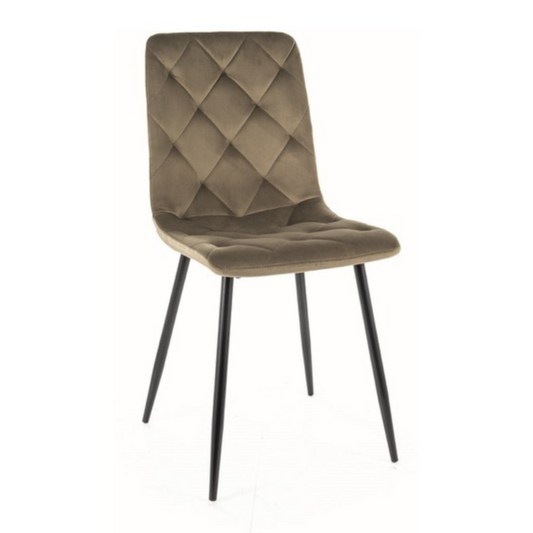 JERRY SAMTA KRĒSLS MELNS RĀMIS/OLĪVU