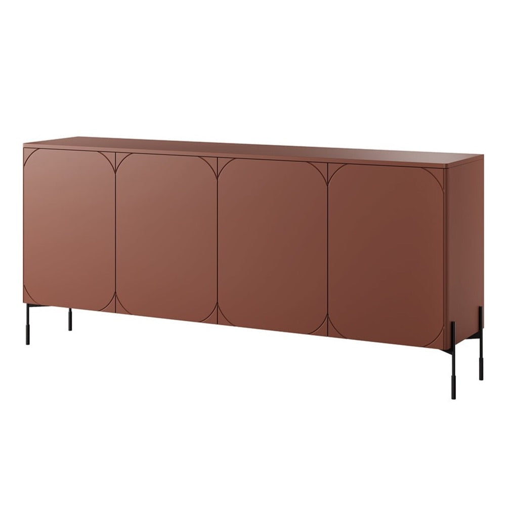 Kumode BARI ar 4 atvilktnes 204/90/45 terrakota
