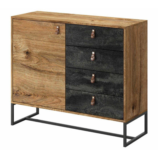 Kumode DARK ozols Ribbeck 103x89x39 cm
