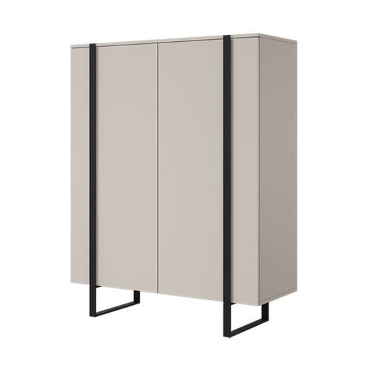 Kumode VECA 120/152/45 melns/ kašmirs