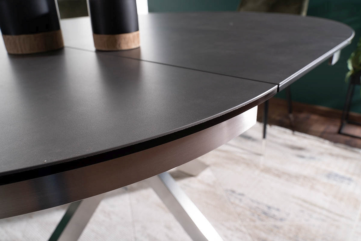 Porto keramikas galds 120x120-160 cm