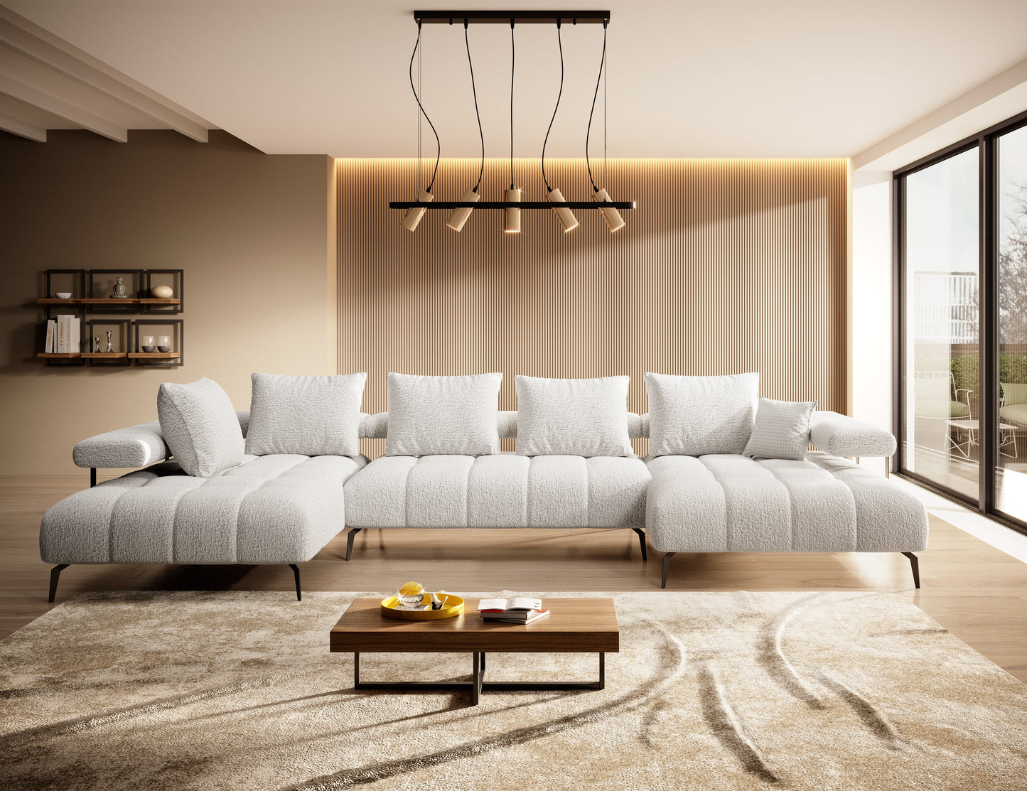 Dīvāns MAGNA 371/210/180 cm - N1 Home