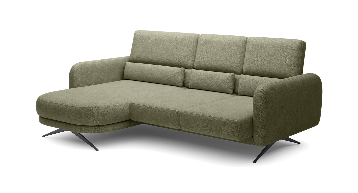 Dīvānu ALLURE 260/177/111 zaļš