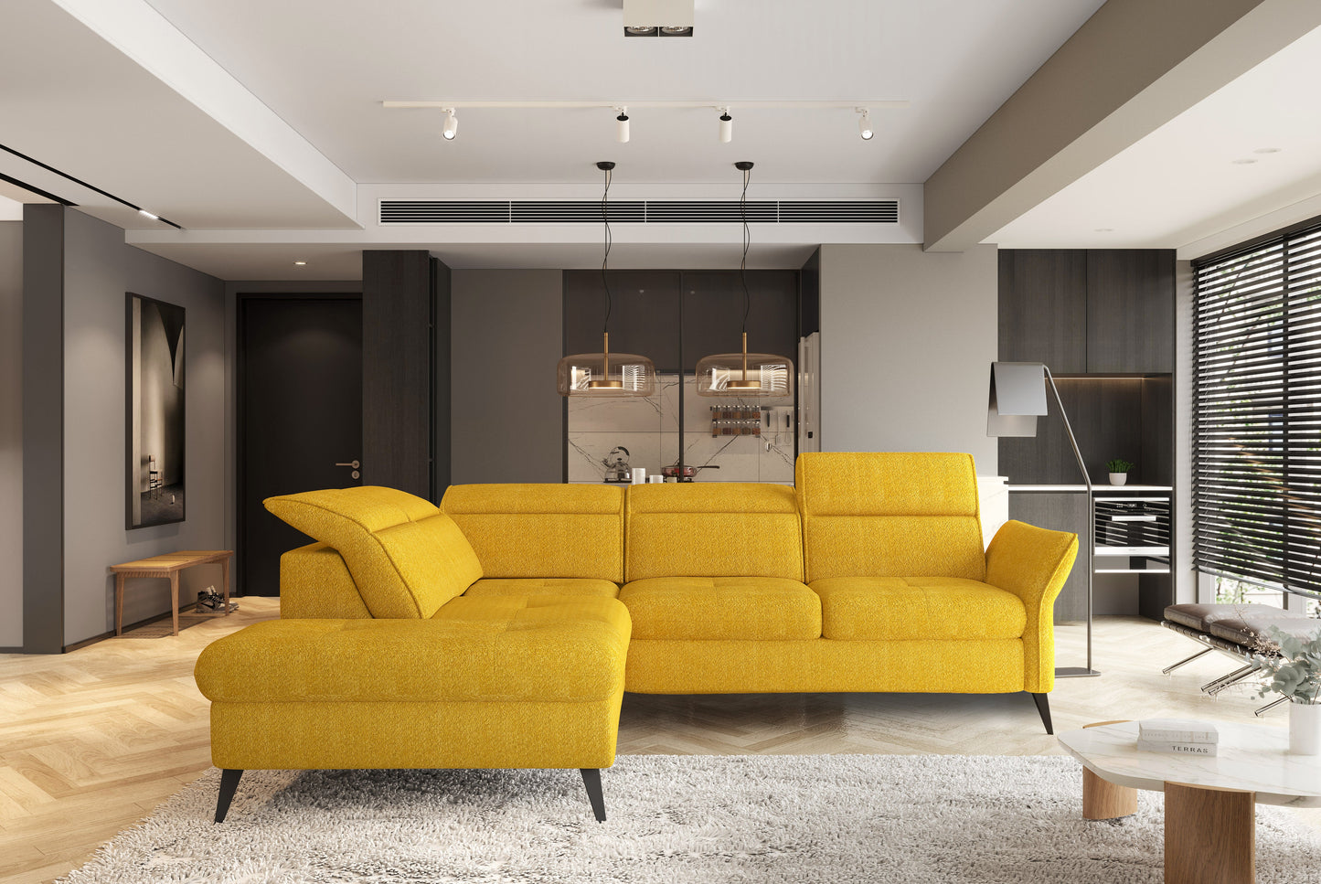 Dīvāns LP 260/105/11 cm - N1 Home
