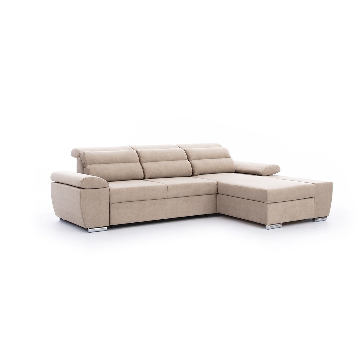 Dīvāns ART M 280/86-103/186 cm bēšs - N1 Home