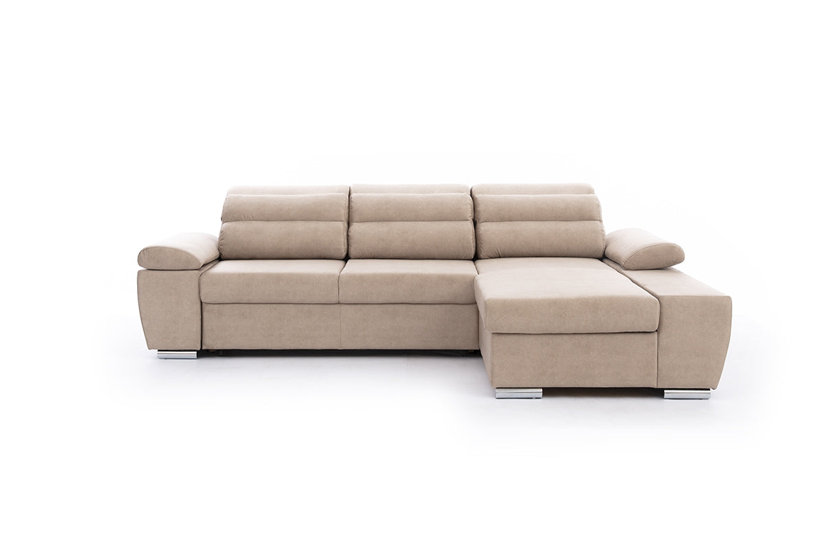 Dīvāns ART M 280/86-103/186 cm bēšs - N1 Home