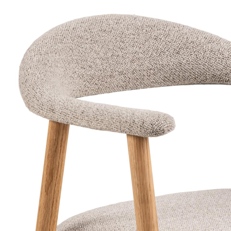 Krēsls Ader 56/54/75,5 cm bēšs - N1 Home