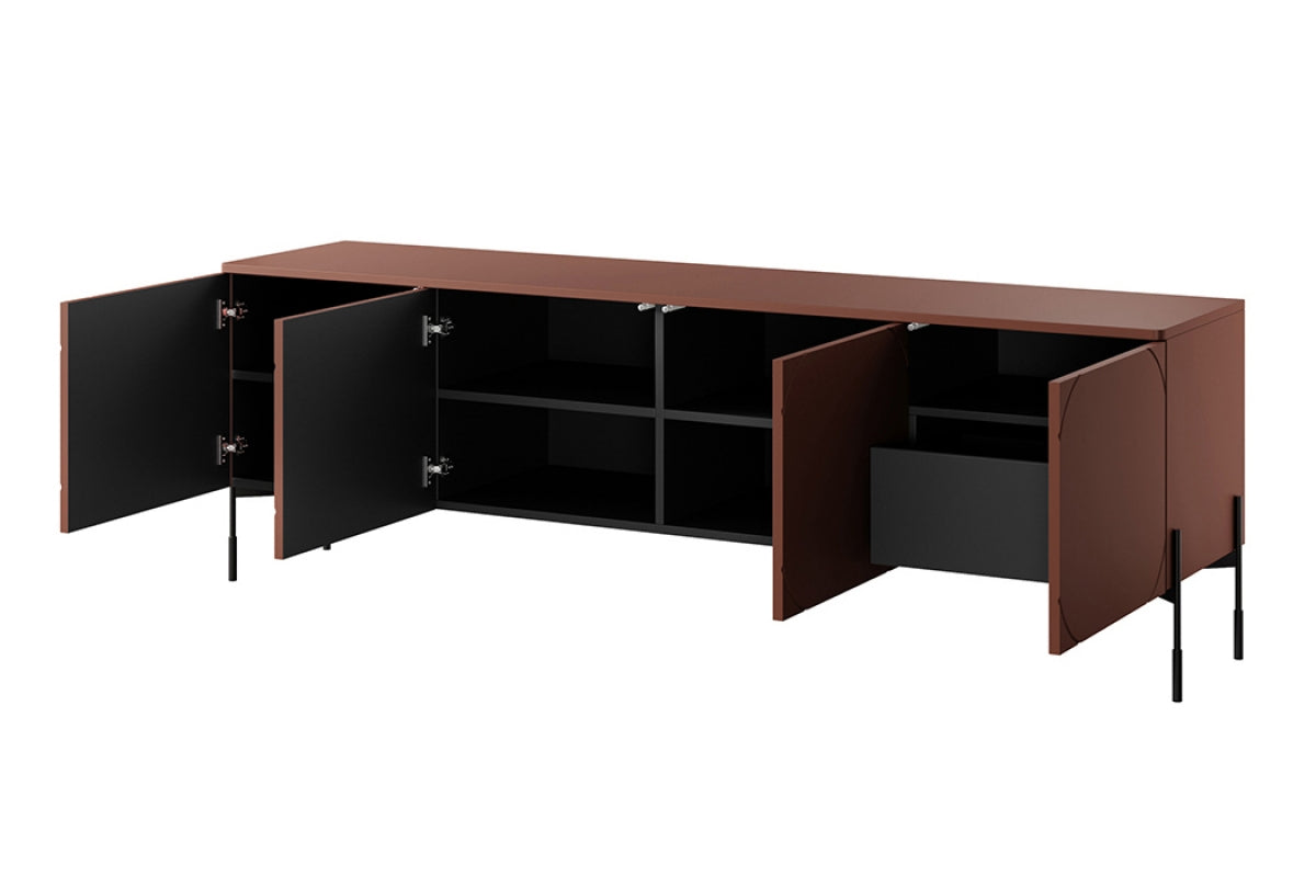 RTV kumode BARI ar atvilktni 204/65/45 terrakota - N1 Home