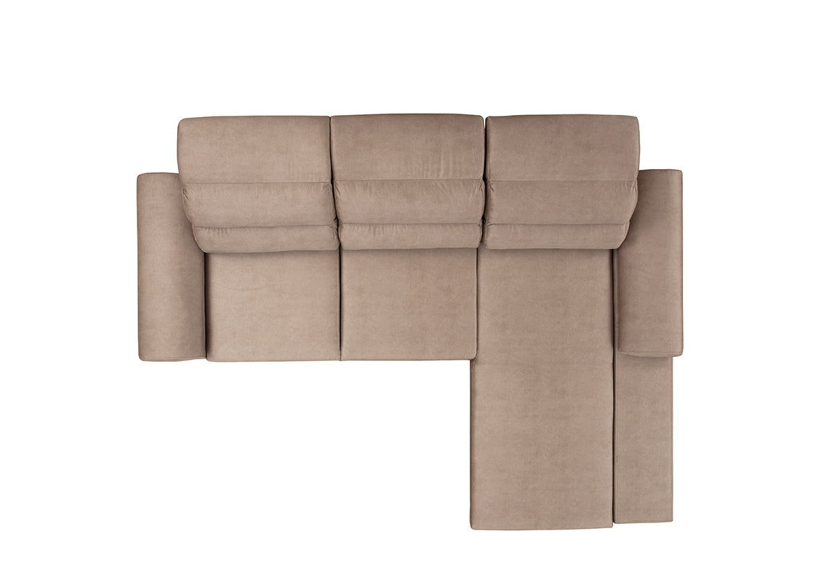 Dīvāns ART M 280/86-103/186 cm bēšs - N1 Home