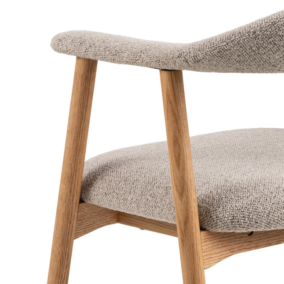 Krēsls Ader 56/54/75,5 cm bēšs - N1 Home