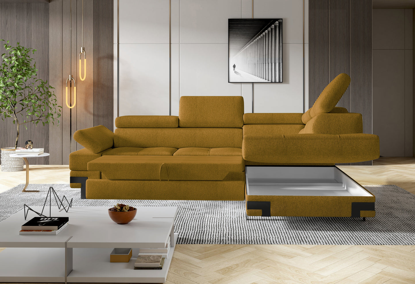 Dīvāns EMPO 262/223/97 cm - N1 Home